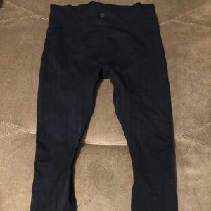 Athleta Black Seamless Leggings